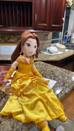 Like new 21” Disney Store Belle Soft Doll