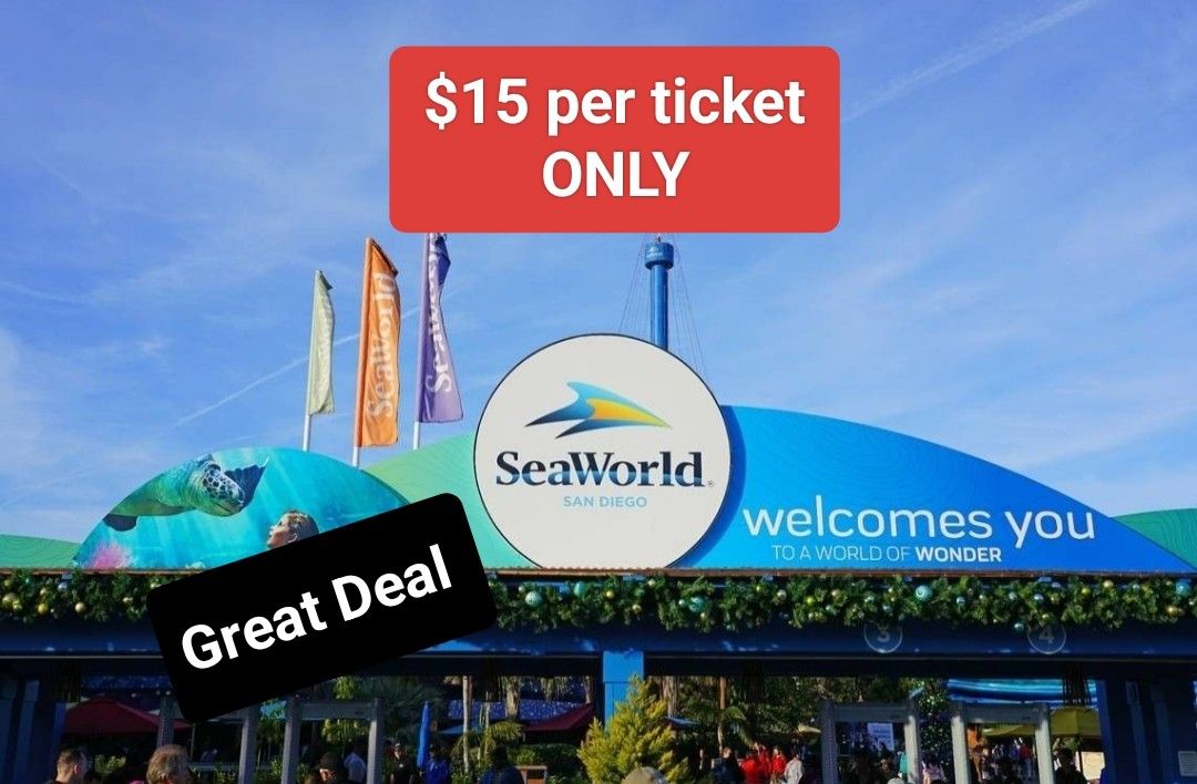 Las mejores ofertas en entradas para Sea World San Diego. ¡Cómpralas ahora! Sea World Tickets
