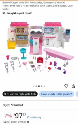 Barbie Clinic Hospital Mobile Van