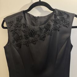 Black embellished Evening Dress