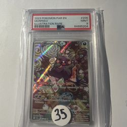 Pokemon PSA 9 Morpeko 