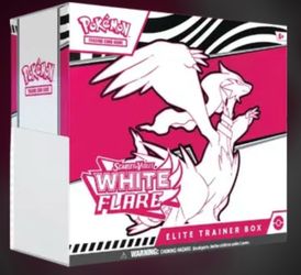 Pokemon white flare elite trainer box