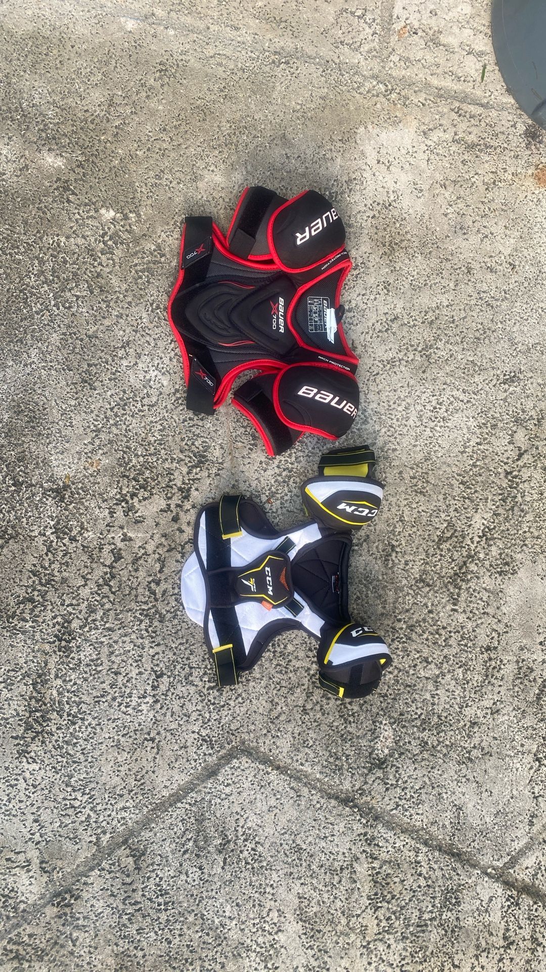 youth hockey chest pads