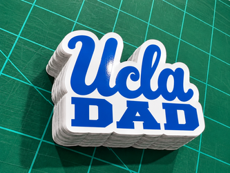 Custom Diecut Waterproof Stickers $30