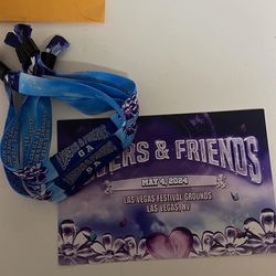 2 GA TICKETS for lovers & Friends Festival 2024 