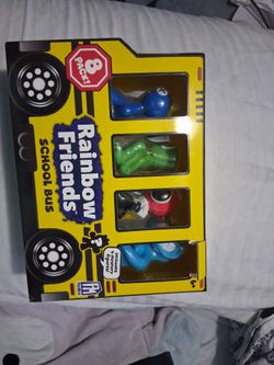 Rainbow Friends School Bus