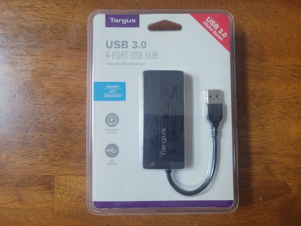 Targus USB 3.0 4-Port Hub