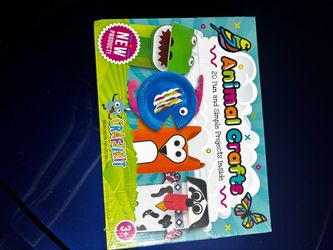New Craftikit Animal Crafts set includes 20 fun and simple projects