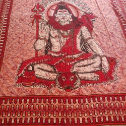  Shiva  Tapestry Wall Hanging