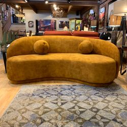  Izzah Rust Loveseat by Kardiel
