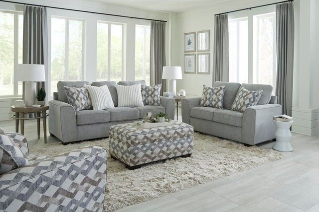 Steel Sofa & Loveseat Set