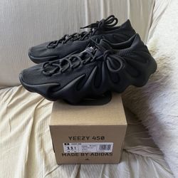 Adidas Yeezy 450 Black New Size 11.5