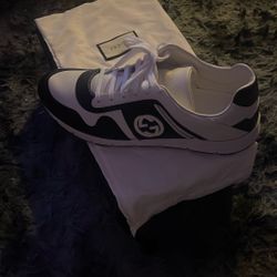 Gucci Shoes Black And White Size 11 