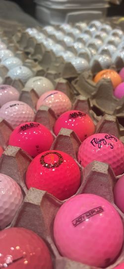 Pink/Lady Golf Balls