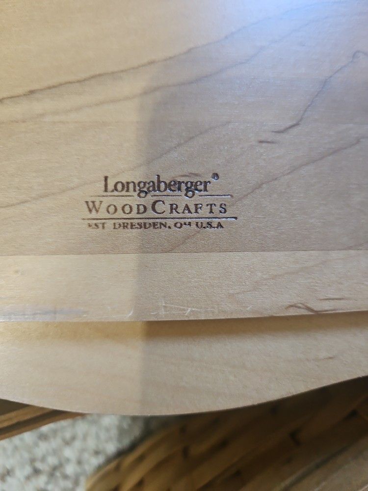 Longaberger woodcrafts baskets