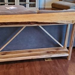 Custom Built Live Edge Furniture 
