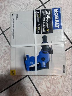 Kobalt Brushless 24-volt 7/8-in SDS-plus Variable Speed Cordless Rotary Hammer Drill