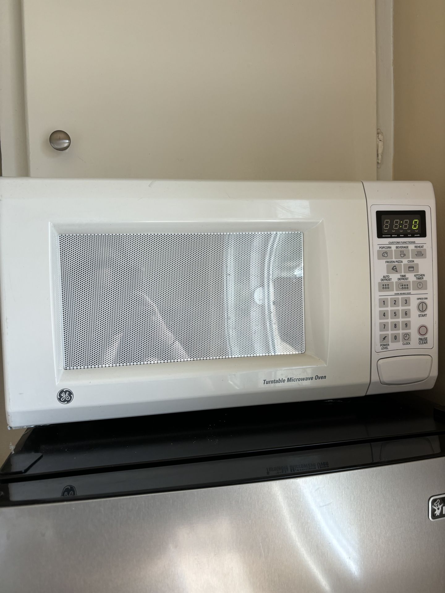White Microwave