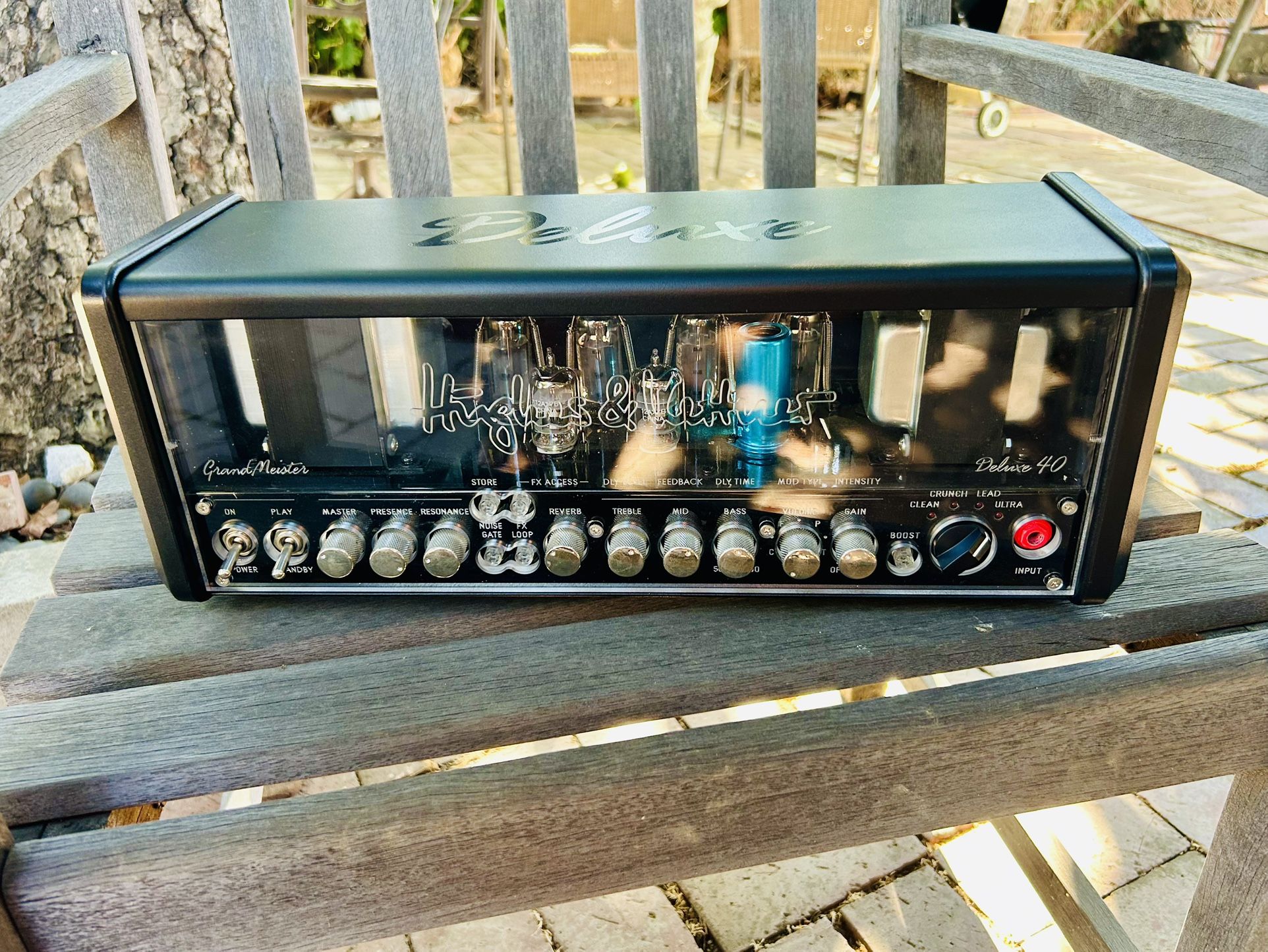 Hughes & Kettner GrandMeister Deluxe 40 4-Channel 40-Watt Guitar Amp Head