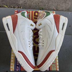 Jordan 3 Retro El Vuevlo SIZE 9.5, 10