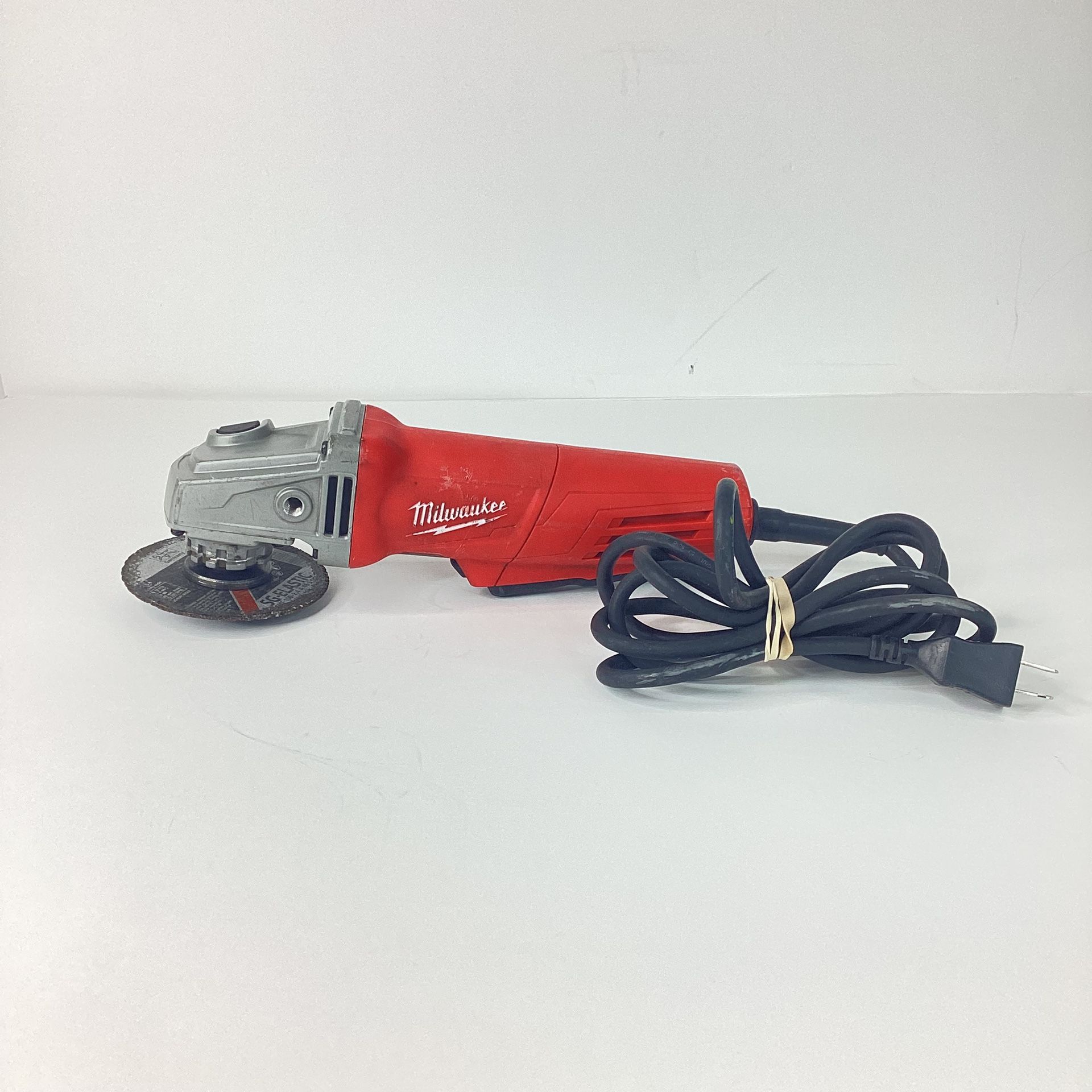 Milwaukee 4 1/2” Angle Grinder W/ Paddle And Lock Switch - Corded