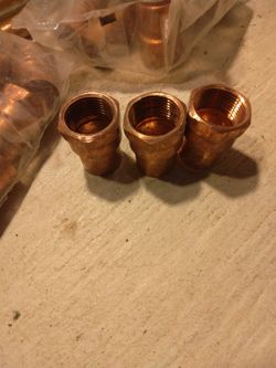 One Inch Copper Female Adapters