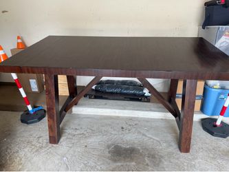 Dining table (bar height) -Wood