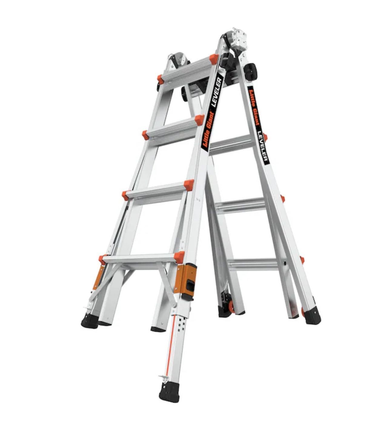 Ladder 18 Ft Reach Little Giant With Leg Levellers