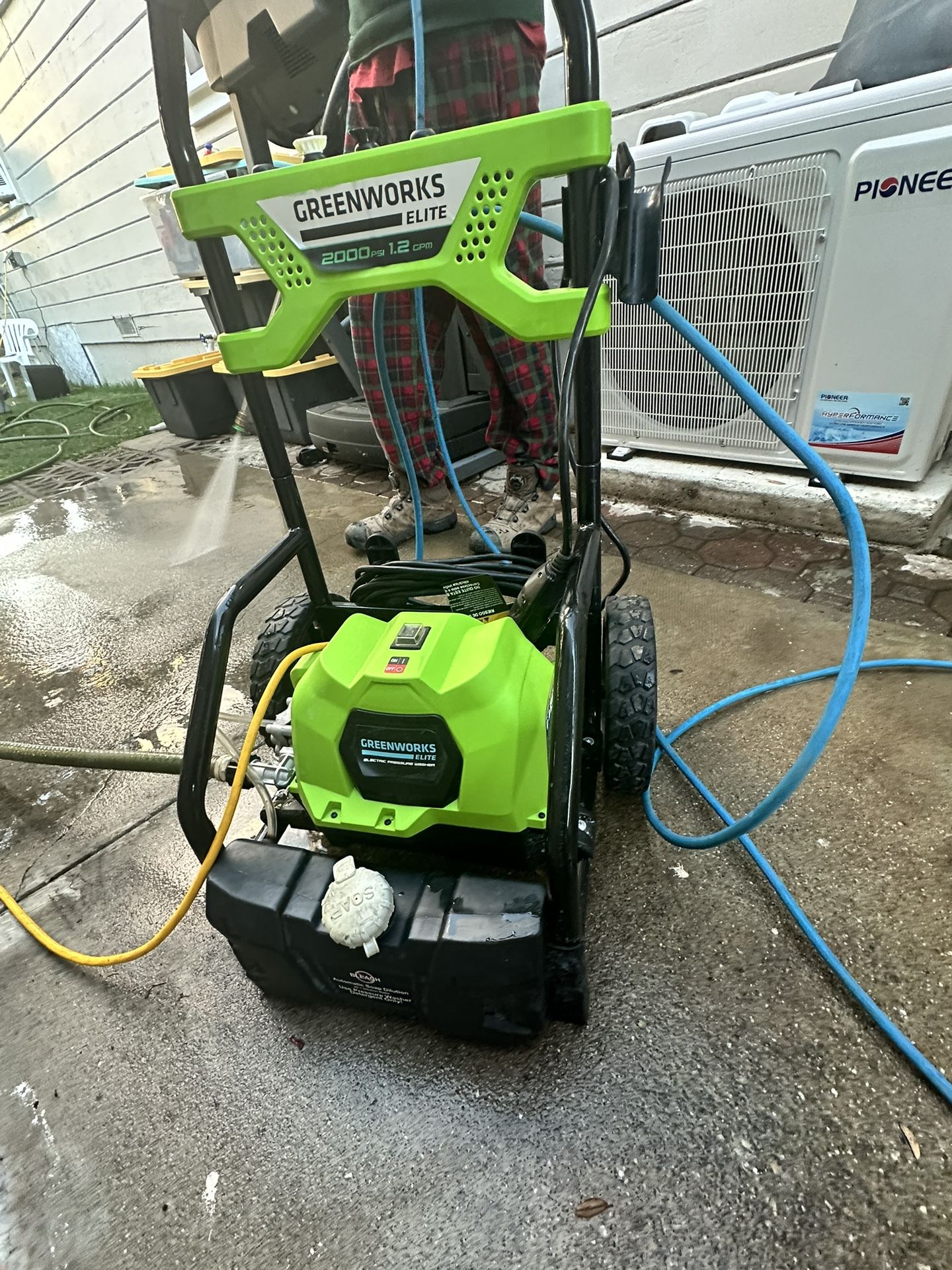 Greenworks Presume Washer 2000 Psi