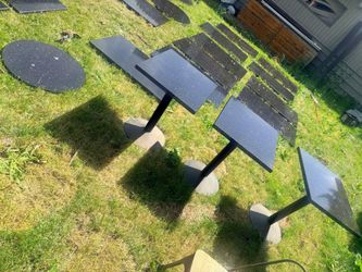 Granite commercial tables
