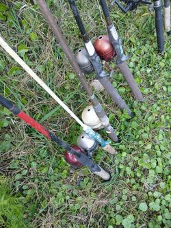 Button Push Combo Rod And Reels