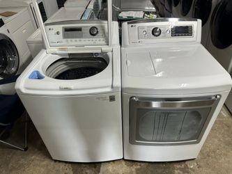 ⛩️🌄LG washer xl large capacity dryer electric nice set🌄⛩️