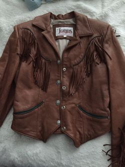Designer Rodeo leather jacket