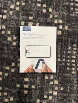 BRAND NEW IN SEALED BOX kardia mobile 1-lead personal ekg monitor CARD