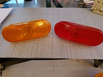 NEW LIGHTS BUMPERS MASTER TOW tow dolly ONE RED ONE YELLOW car dolly