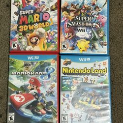 Wii U Games 