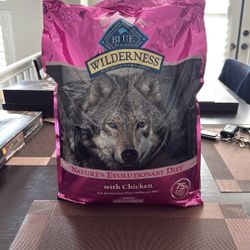 2 Bags Blue Buffalo Dog Food 