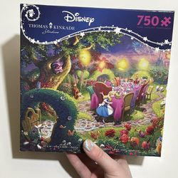 Alice In Wonderland Thomas Kinkade Puzzle