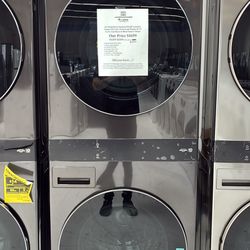 LG WashTower Stacked Smart Laundry Center! SAVE $1700 off MSRP