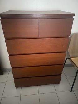 IKEA 6 drawer dresser, delivery available