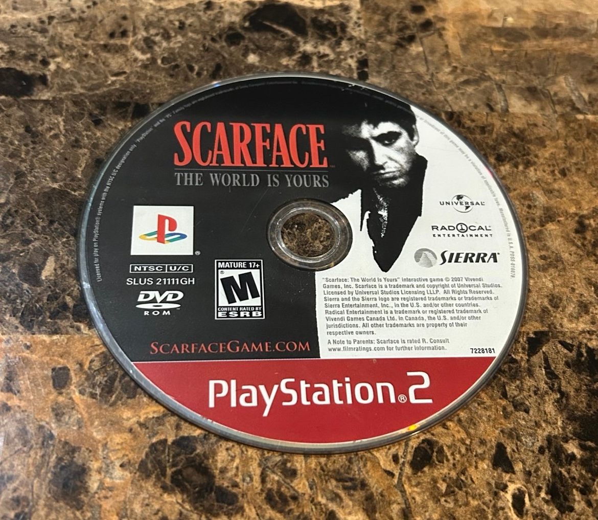 Scarface Ps2