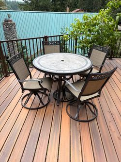 46” Patio Set
