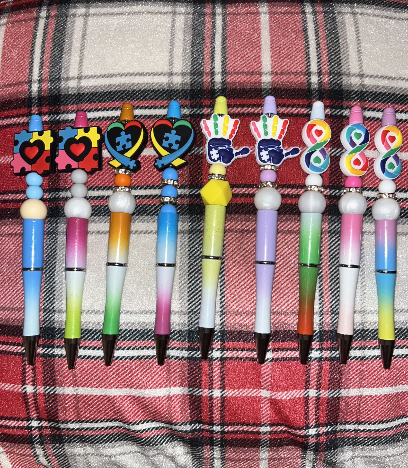 Autism Beaded Pens