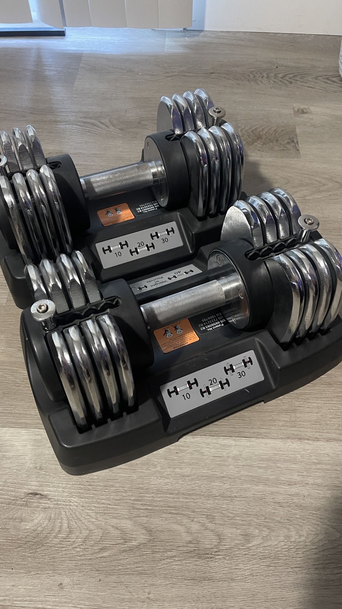 Adjustable Dumbbells