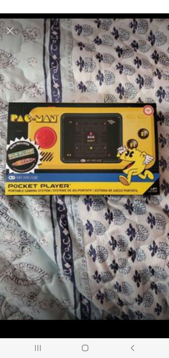Pac Man Hand Held Arcade
