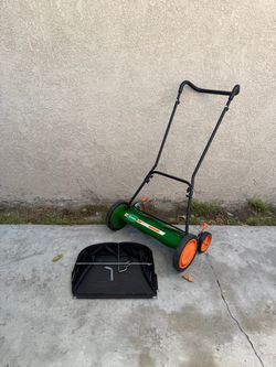 SCOTTS 20 in. Manual Walk Behind Reel Lawn Mower, Includes Grass Catcher