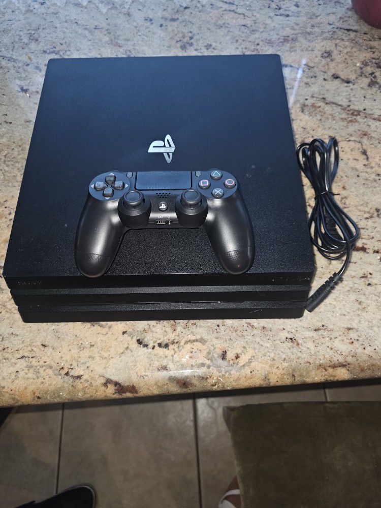 Ps4 Pro With One Control 1000gb