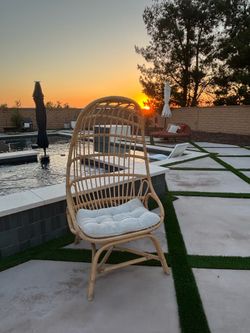 World Market egg chair
