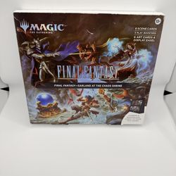 Magic The Gathering finale fantasy scene box  Trading Cards