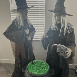 Halloween Decor Witches 
